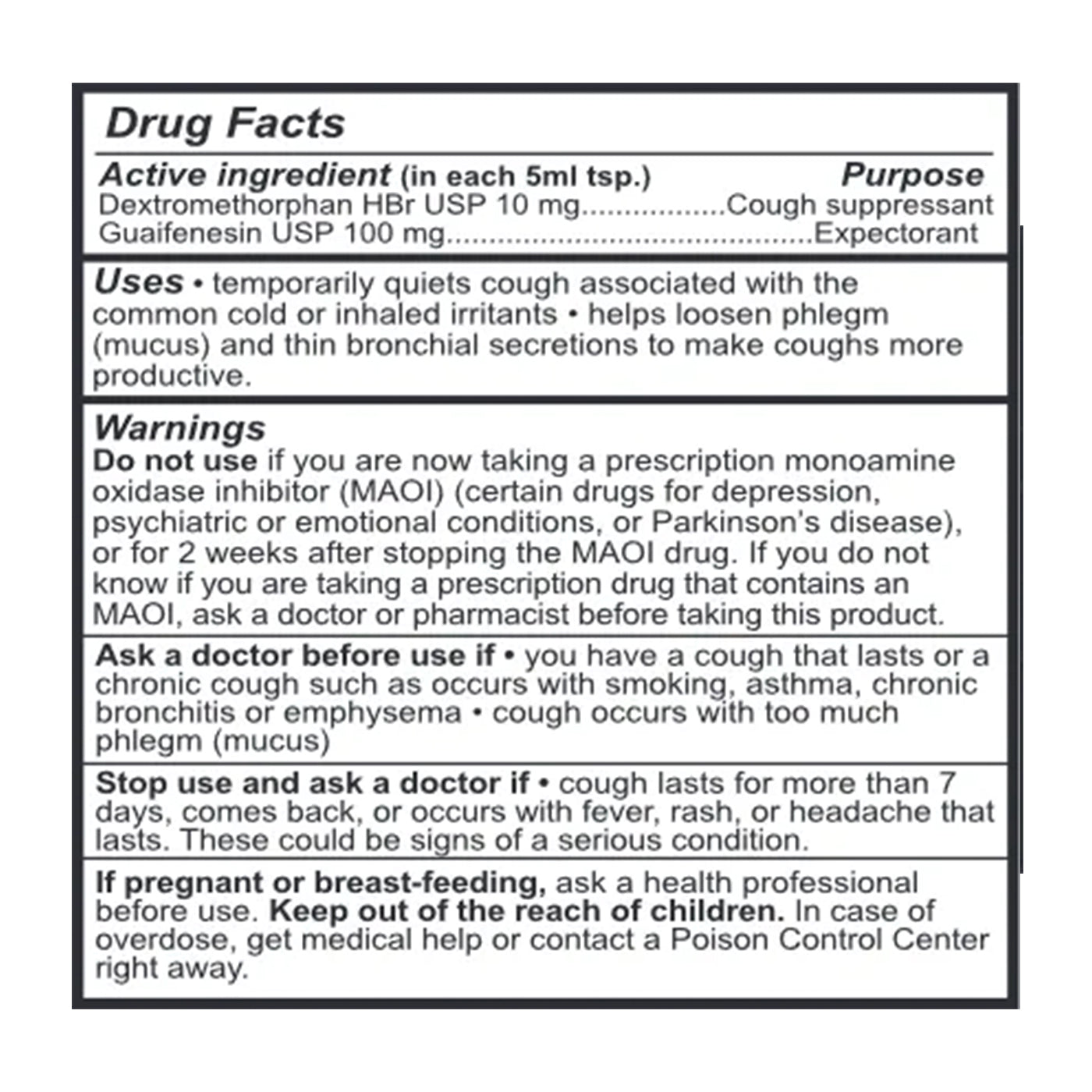 DM Cough Formula with Guaifenesin (Strawberry-Banana) 50% off