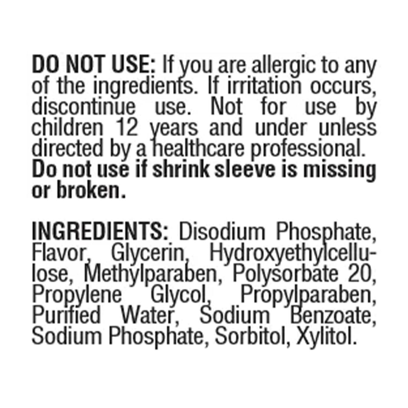 Oral Rinse for Dry Mouth - 8-oz bottle - 50% off