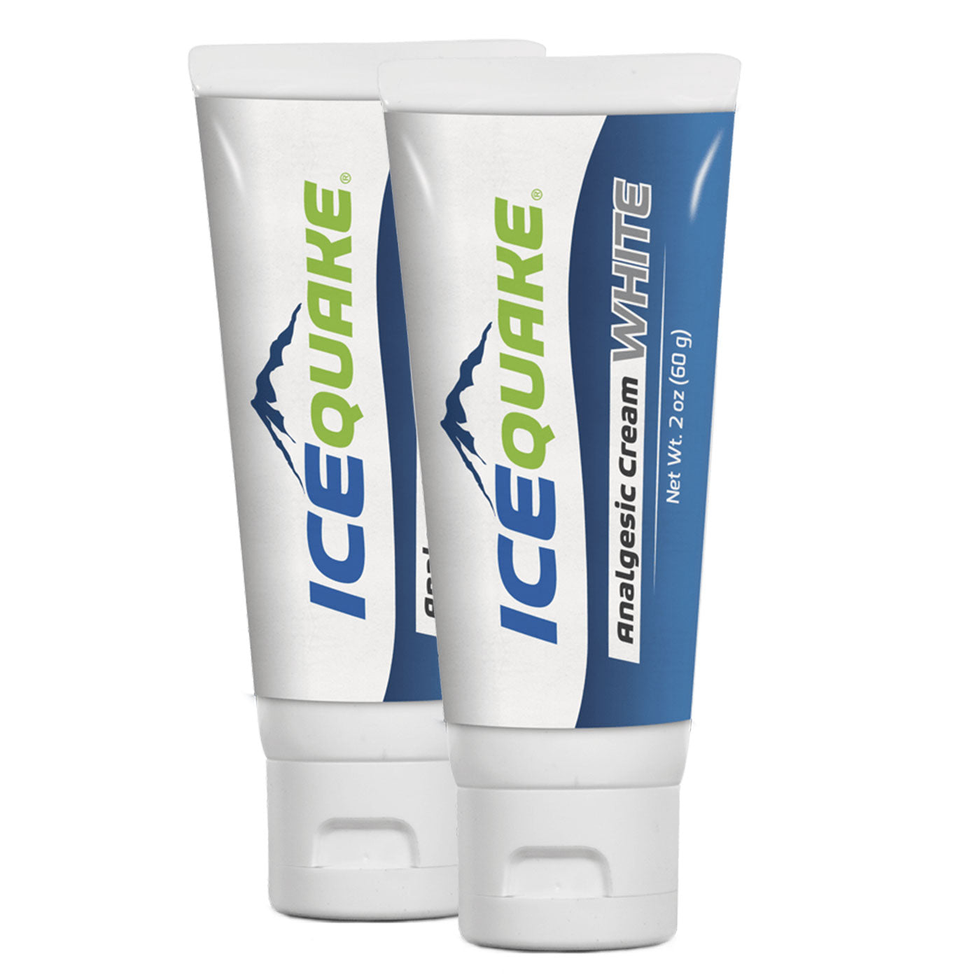 IceQuake White Analgesic Cream - 2 oz. - 25% off the 2 pack