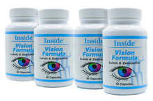 Load image into Gallery viewer, 4-pak Inside Vision Formula Capsules with Lutein/Zeaxanthin, - 240 Capsules -7.25 per piece 20% off!