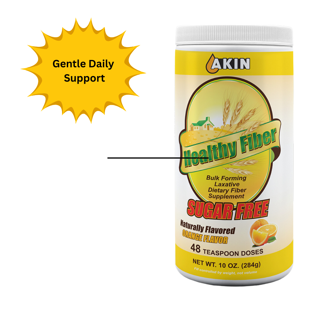 Healthy Fiber - Dietary Supplement - Orange Flavor - 25% off! - expiration 1/31/27