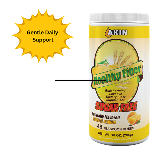 Healthy Fiber - Dietary Supplement - Orange Flavor - 25% off! - expiration 1/31/27