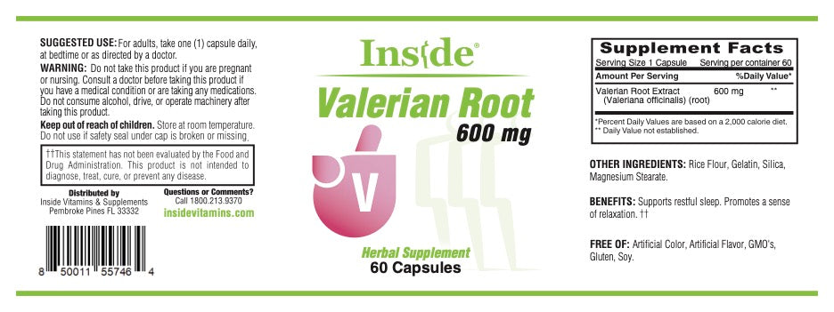 Inside Valerian Root
