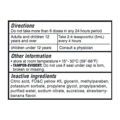 2-pak Wellness Brands by Akin Expectorant Formula with Guaifenesin (Strawberry-Banana) 2 4oz bottles - 6.99 per piece 22% off!  -  Buy more and save...see our 4-pack!