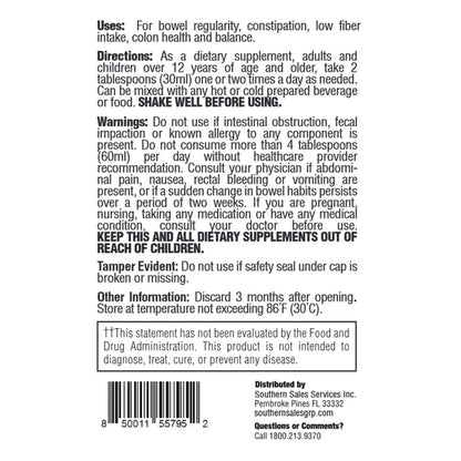 Fiber Flush (liquid fiber) 16oz $12.99 per unit - 50% off