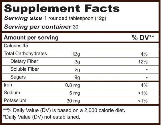 Healthy Fiber - Dietary Supplement - Orange Flavor - 25% off! - expiration 1/31/27