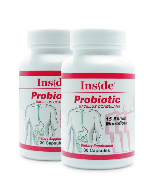 Probiotic Bacillus Coagulans Capsules  2 pak - 60 Capsules