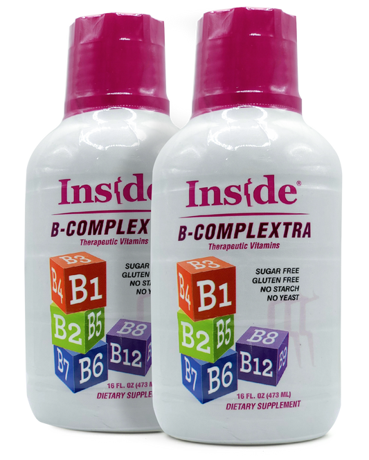 2-pak Inside B-Complextra Therapeutic Liquid Vitamins 16 oz. - 50% off!!