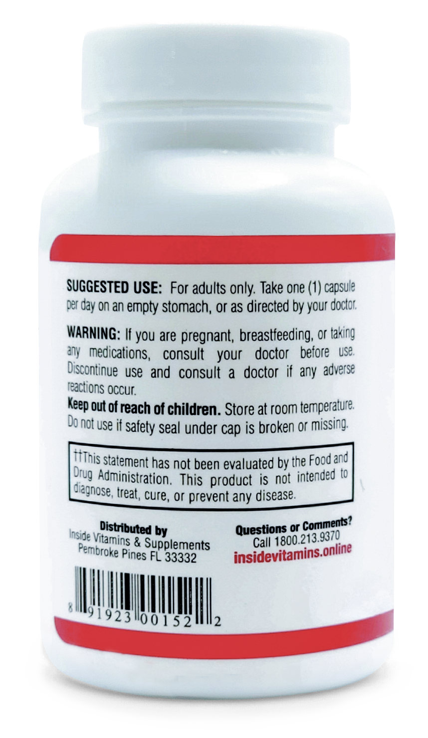 2-pak Inside Probiotic Bacillus Coagulans Capsules - 60 Capsules - 15% off