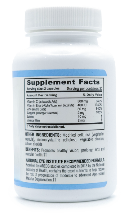 Vision Formula Capsules with Lutein/Zeaxanthin 2-pak (120 Capsules)