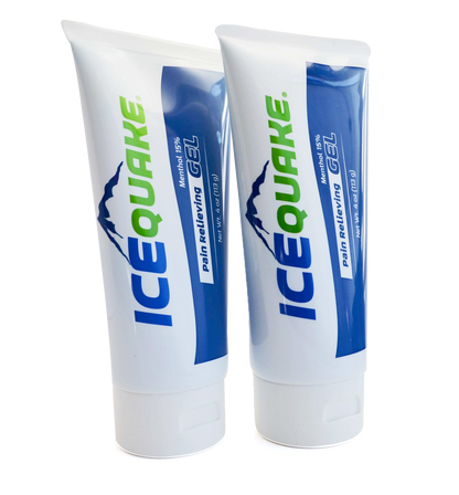 2-pak IceQuake Maximum Strength Pain Relief GEL 4 oz. - 35% off! - expiration date 2/27